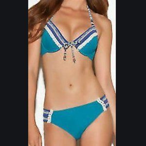 Lucky Brand swim set Mumbai Magic Bathing Suit